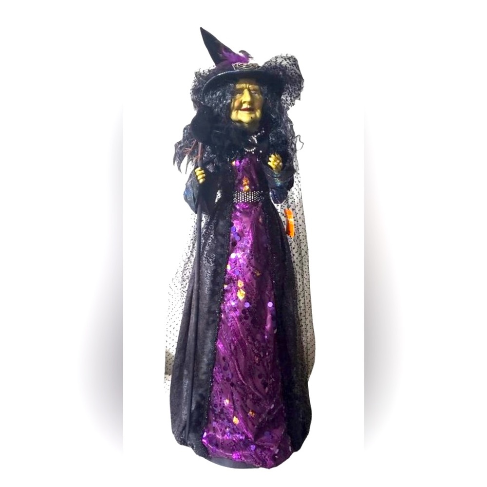 Halloween Witch 42" Standing Decoration NEW